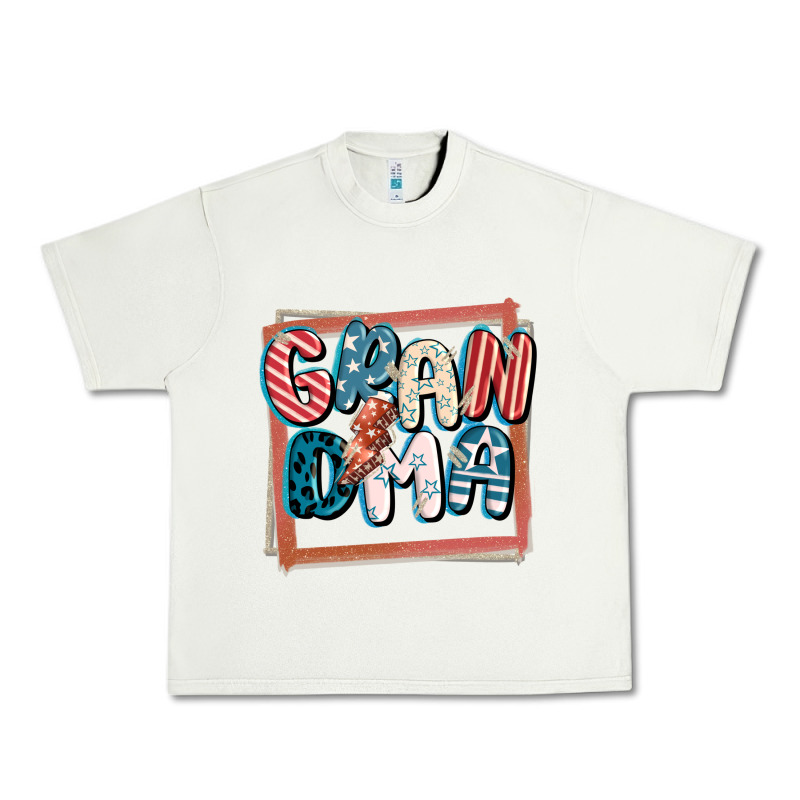 4th Of July Grandma With Lightning Bolt Urban Heavy Tee by FaDigitalArtStudio | Teevron