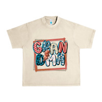 Sandshell 4th of July grandma with lightning bolt Urban Heavy Tee - FaDigitalArtStudio