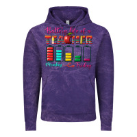 Cloud Purple battery life of a teacher Vintage Hoodie - BundleAndBundleShop