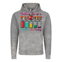 Cloud Rock battery life of a teacher Vintage Hoodie - BundleAndBundleShop