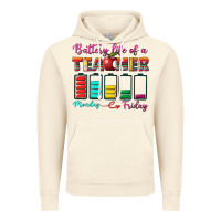 Vintage Artic battery life of a teacher Vintage Hoodie - BundleAndBundleShop