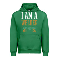 Emerald I Am A WELDER - WELDER Job Gift Funny Urban Hoodie - artisFamous