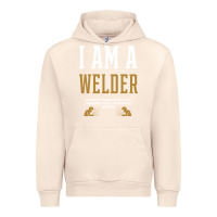 Sandshell I Am A WELDER - WELDER Job Gift Funny Urban Hoodie - artisFamous