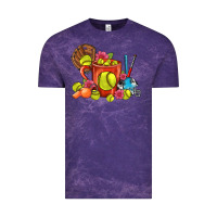 Cloud Purple Softball Coffee Mug Vintage Tee - FaDigitalArtStudio