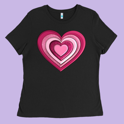 Sweet Heart Olivia Ladies Tee Designed By Oliviacreatesart