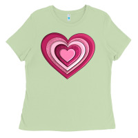 Matcha sweet heart olivia Ladies Tee - OliviaCreatesArt