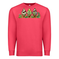 Cardinal cactus cowhide serape Premium Sweatshirt - JahusDesignShop
