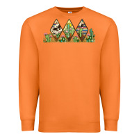 Carrot cactus cowhide serape Premium Sweatshirt - JahusDesignShop