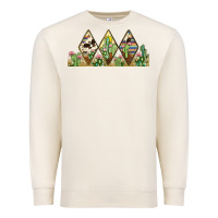 Sandshell cactus cowhide serape Premium Sweatshirt - JahusDesignShop