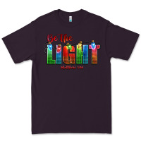 Plum be the light matthew 5 14 Premium Tee - CowGirlArtShop