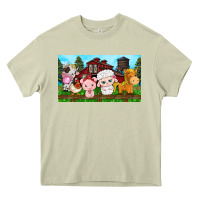 Mossy cute farm animals Heavy Core Tee - TumblerDesignByShophia