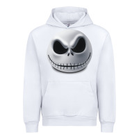 White happy halloween pumpkin Trick or treat Urban Hoodie - artisFamous