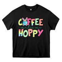 Black coffee makes me hoppy easter Heavy Core Tee - Jasminsmagicworld