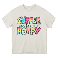 Cream coffee makes me hoppy easter Heavy Core Tee - Jasminsmagicworld