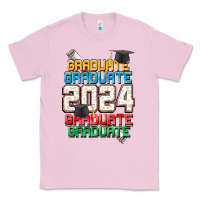 Bubblegum Pink graduate 2024 Classic Tee - CowGirlArtShop