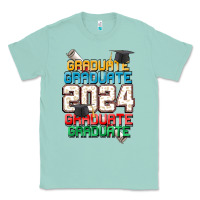 Seafoam graduate 2024 Classic Tee - CowGirlArtShop