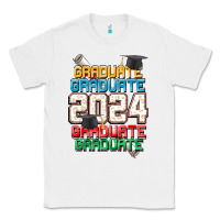 White graduate 2024 Classic Tee - CowGirlArtShop