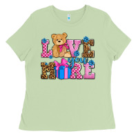 Love You More Olivia Ladies Tee | Teevron