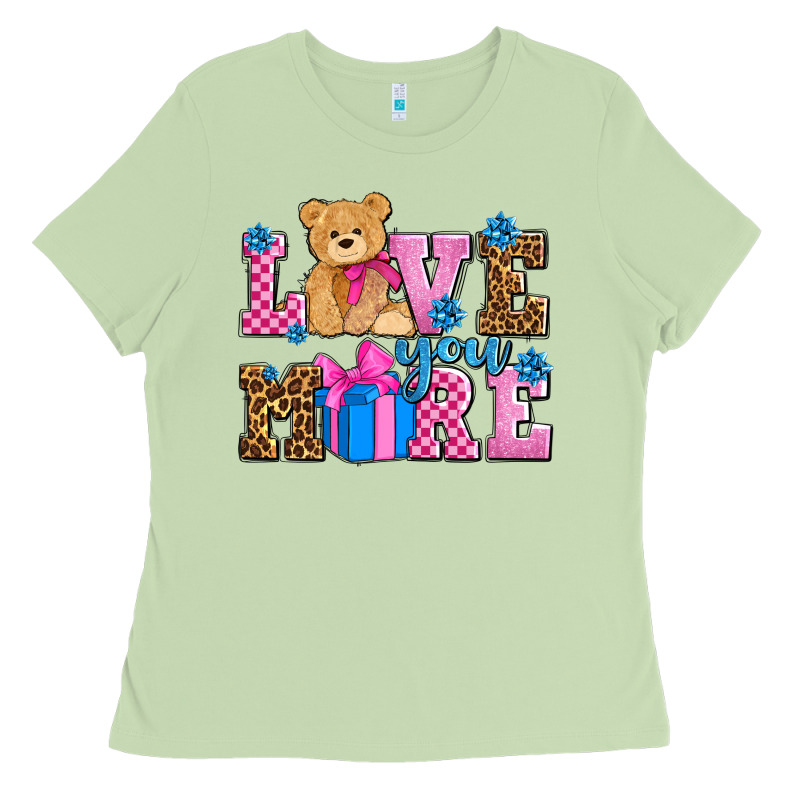 Love You More Olivia Ladies Tee by OliviaCreatesArt | Teevron