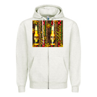 Oatmeal Heather beer bottle for christmas Zipper Hoodie - AdoDesignShop