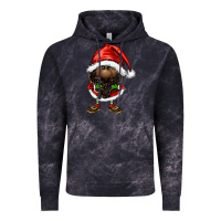 Cloud Black afro santa gnomes Vintage Hoodie - FaDigitalArtStudio