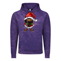 Cloud Purple afro santa gnomes Vintage Hoodie - FaDigitalArtStudio