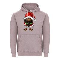 Vintage Zinc afro santa gnomes Vintage Hoodie - FaDigitalArtStudio