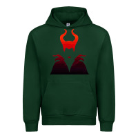 Forest Green maleficent Urban Hoodie - artisFamous