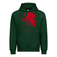 Forest Green nerv  evangelion Urban Hoodie - artisFamous
