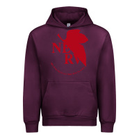 Mauve Wine nerv  evangelion Urban Hoodie - artisFamous