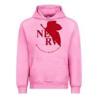 Fuchsia Pink nerv  evangelion Urban Hoodie - artisFamous
