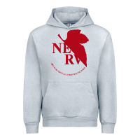 Heather Grey nerv  evangelion Urban Hoodie - artisFamous