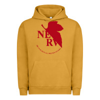 Pigment Peanut Butter nerv  evangelion Urban Hoodie - artisFamous