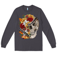 Smoke skull kinda emotionless kinda emotional Long Sleeve Tee - FaDigitalArtStudio