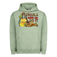 Pigment Oil Green tequila made me do it Urban Hoodie - RanaPortraitStore