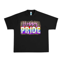 Black Happy pride Urban Heavy Tee - FaDigitalArtStudio