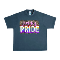 Midnight Navy Happy pride Urban Heavy Tee - FaDigitalArtStudio