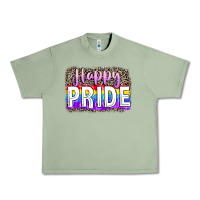 Oil Green Happy pride Urban Heavy Tee - FaDigitalArtStudio