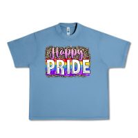 Pebble Blue Happy pride Urban Heavy Tee - FaDigitalArtStudio