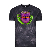 Cloud Black Halloween Coffee Cup With Hands Vintage Tee - FaDigitalArtStudio