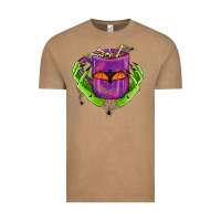 Vintage Coffee Halloween Coffee Cup With Hands Vintage Tee - FaDigitalArtStudio