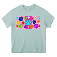 Arona paw print Heavy Core Tee - TumblerDesignByShophia