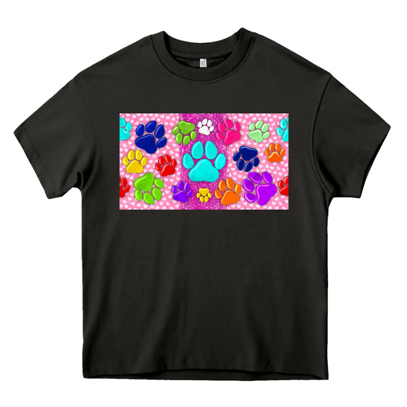 Paw Print Heavy Core Tee by TumblerDesignByShophia | Teevron