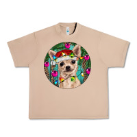 Burro Christmas Chihuahua Urban Heavy Tee - RanaPortraitStore