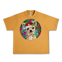 Peanut Butter Christmas Chihuahua Urban Heavy Tee - RanaPortraitStore