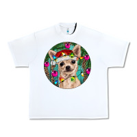 Christmas Chihuahua Urban Heavy Tee | Teevron