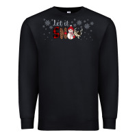 Black Christmas let it snow Premium Sweatshirt - JahusDesignShop