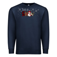 Navy Christmas let it snow Premium Sweatshirt - JahusDesignShop