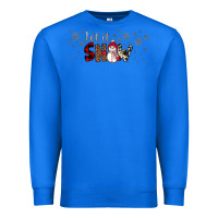 True Royal Christmas let it snow Premium Sweatshirt - JahusDesignShop