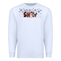 White Christmas let it snow Premium Sweatshirt - JahusDesignShop